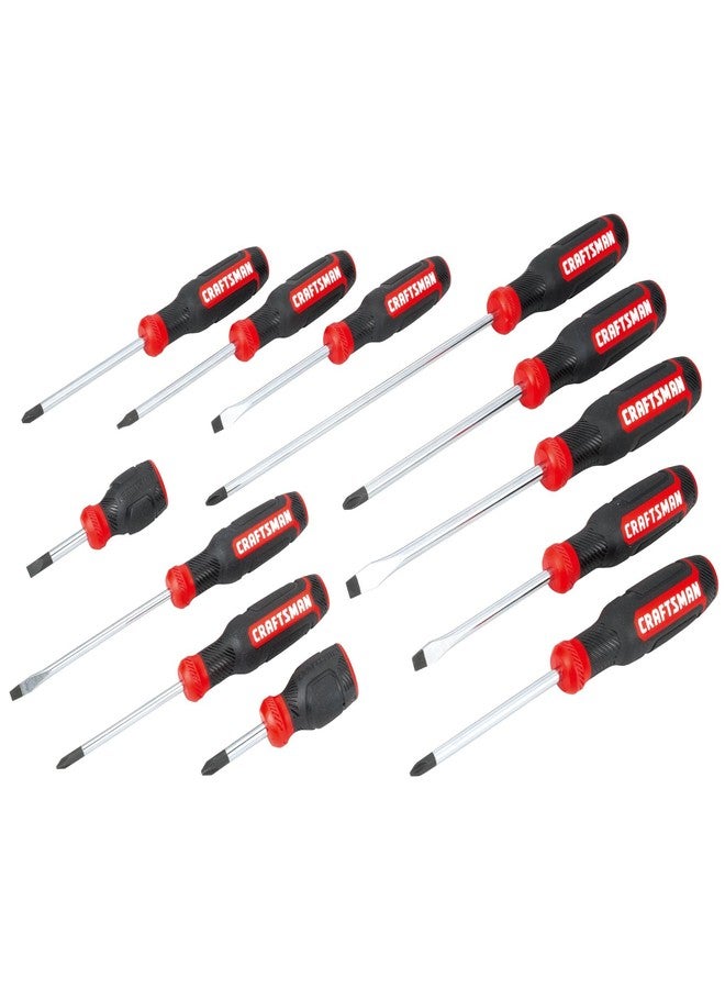 CRAFTSMAN Bi-Material Assorted Screwdriver Master Set, 12 Piece (CMHT65301) - Image 1