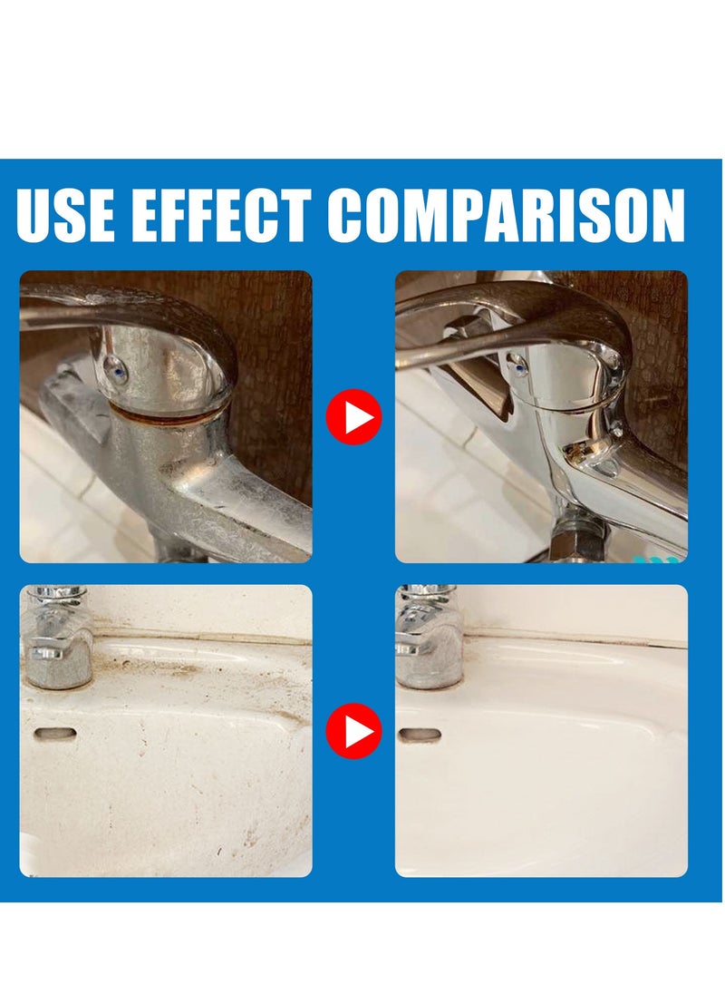 JUE-FISH Jue Fish bathroom cleaner shower room glass scale cleaner stainless steel washbasin bathtub decontamination 60ml  - Image 3