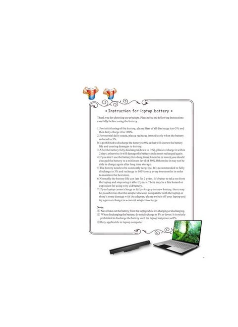 BYDT OA04 740715-001 746641-001 HSTNN-LB5S OA03 Battery for HP 15-d0 - 240 G2 250 255 CQ14 CQ15 Compaq Pavilion 14 15 Notebook P-N: O: O; A04 O A03 [14.8V 2200MAH] 14.8V Polymer