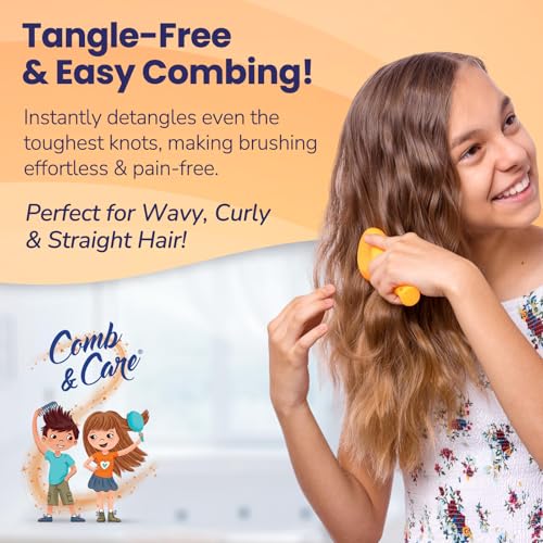 Dr. Fischer Kids & Baby Hair Detangler Spray, Leave-In Conditioner Mist for Conditioning, Detangling and Curl Defining, The Frizz Free Tangle Tamer with Rosemary 11.5 fl.oz - Image 2