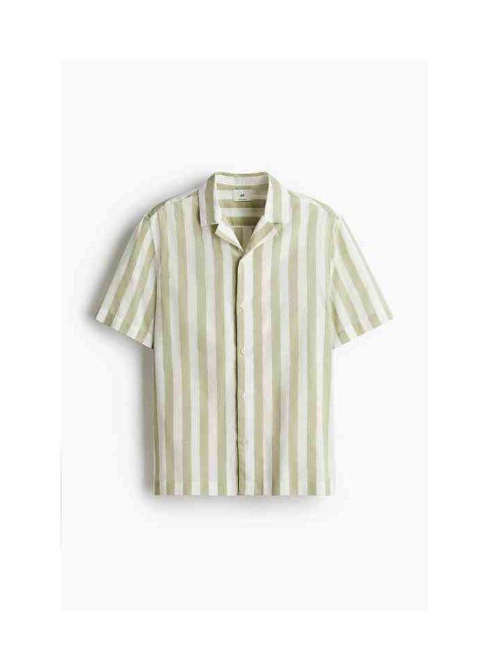 H and M - HM Autumn New Casual Loose Short Sleeved Shirt - Image 1