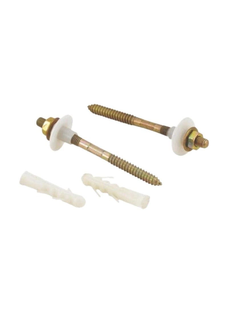 RUHE Ruhe RagRack Bolt 10 MM Premium Quality Stainless Steel RagRack Bolt with Full Accessories for Wash BasinToilet Commode  - Image 1