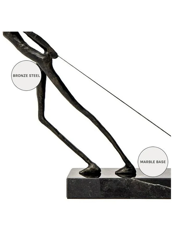 KNOT HOME Maximo Rodin Marble Based Sculpture Knot Home Designer Accessory for Bedroom Living Dining Room Office Area Décor