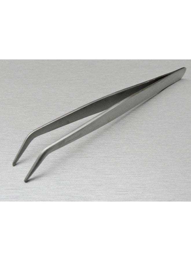 JTS Tweezers Bent Tip Tweezer 45 Degree Bent Smooth Tips Jewelry Bead Hobby & Crafts 7 By Jts - Image 5