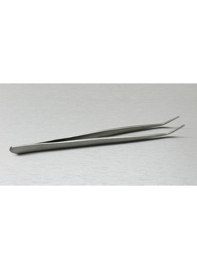 JTS Tweezers Bent Tip Tweezer 45 Degree Bent Smooth Tips Jewelry Bead Hobby & Crafts 7 By Jts - Image 4