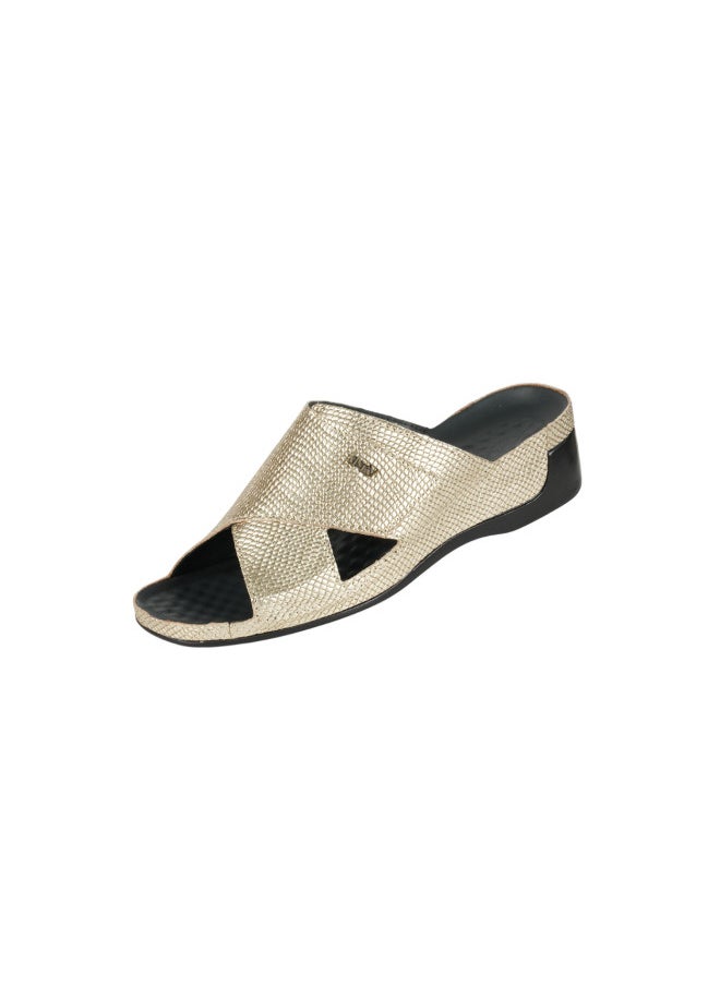 VITAL 148-1127 Vital Ladies Sandals Tina 08060AS Gold  - Image 1