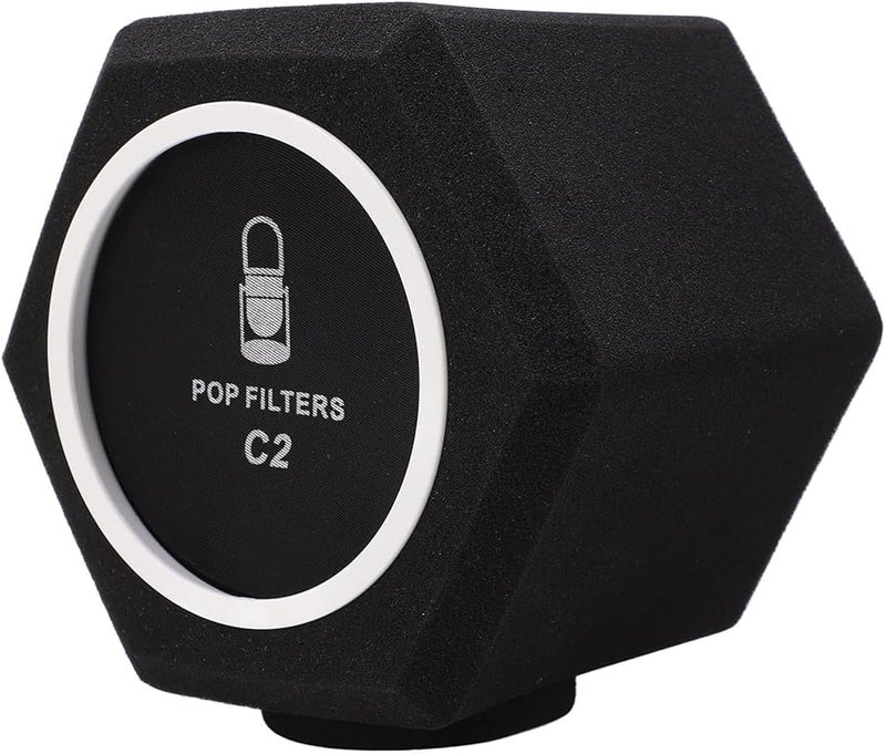 High Density Microphone Windscreen 2 3 Inch Reduces Noise And Reflections - Image 2