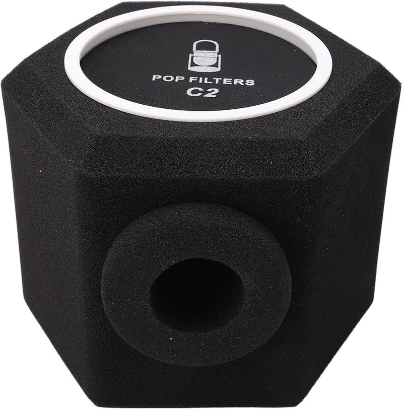 High Density Microphone Windscreen 2 3 Inch Reduces Noise And Reflections - Image 3