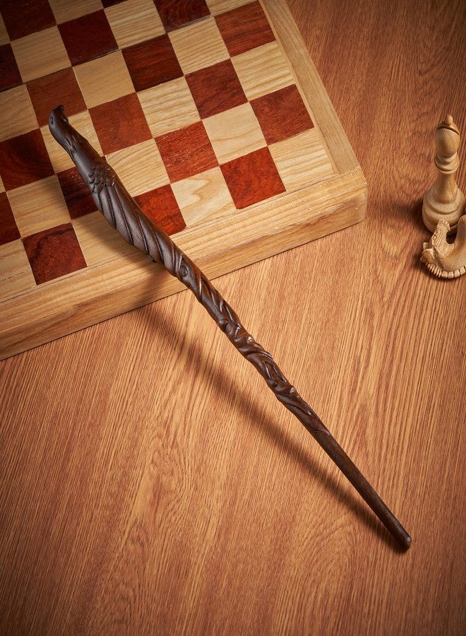 Handicraftviet Hand Carved Wooden Bird Wands 15 Inch for Witchcraft Collectible and Cosplay Magic Wand Gift for Children and Adults on Halloween, Christmas, Birthday Party - Image 5