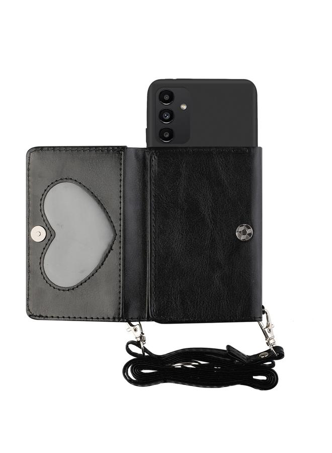 S-TOP Case For Samsung Galaxy A54 5G Crossbody Lanyard Wallet Card Bag Phone Case - Image 1