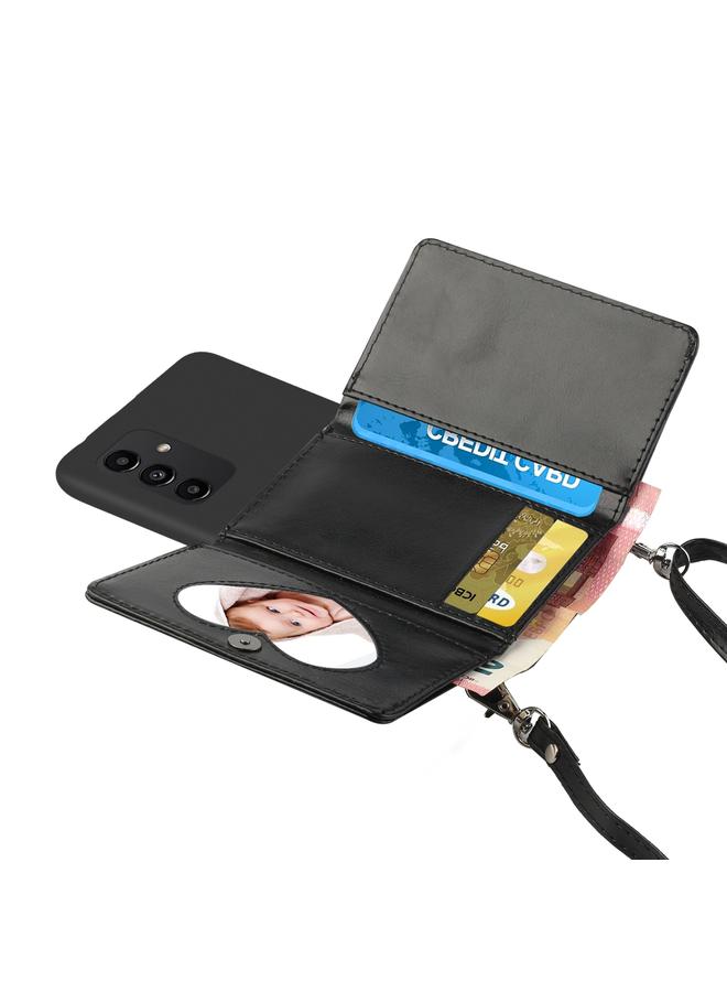 S-TOP Case For Samsung Galaxy A54 5G Crossbody Lanyard Wallet Card Bag Phone Case - Image 3