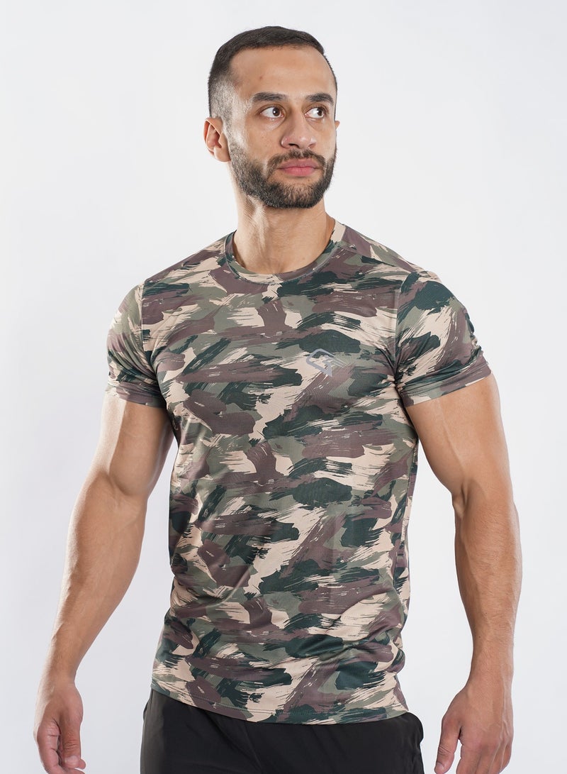 Gorilla Mono Camouflage T-shirt - Image 3