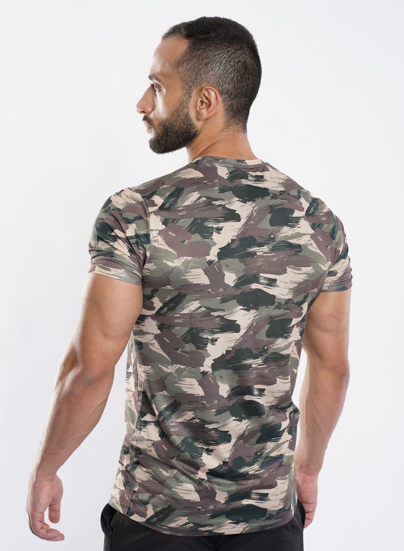 Gorilla Mono Camouflage T-shirt - Image 4