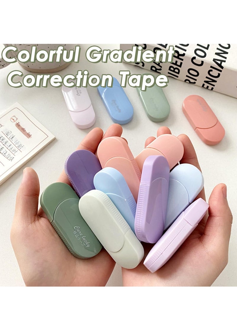 Generic 6 PCS Correction Tape,Gradient Color Portable Mini Correction Tape,Smooth And Easy To Use Applicator, Correction Tape Is A School Supplies,Office Supplies For Students,Children (Purple)  - Image 3