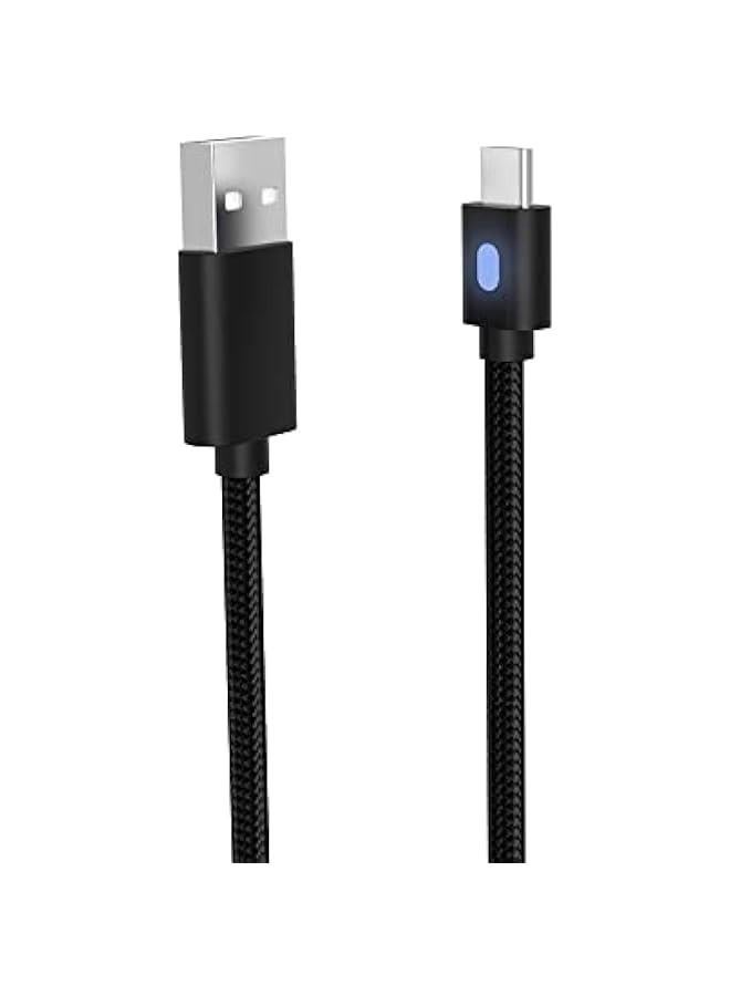 كابل شحن USB لجهاز تحكم بلاي ستيشن 5، كابل شحن وشحن لجهاز تحكم بلاي ستيشن 5 بطول 3 أمتار... - Image 3