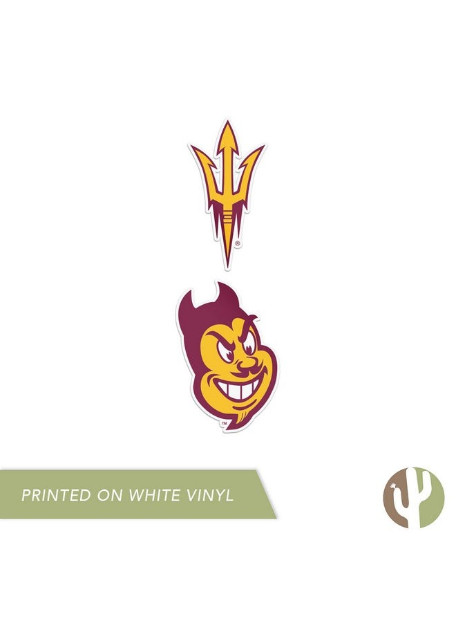 Arizona State University Sun Devils Asu Sticker Vinyl Decal Laptop Water Bottle Car Scrapbook (4 Inch Set V1) - pzsku/ZB6F7A97105FEFB511DD7Z/45/_/1697273176/5c912100-47c0-44d9-9ba4-cd52100f206c