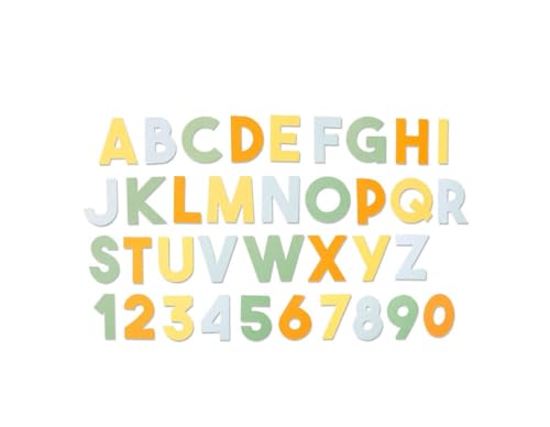 Sizzix Bigz XL Die Chunky Alphabet by Emily Tootle, Multicolor - Image 1