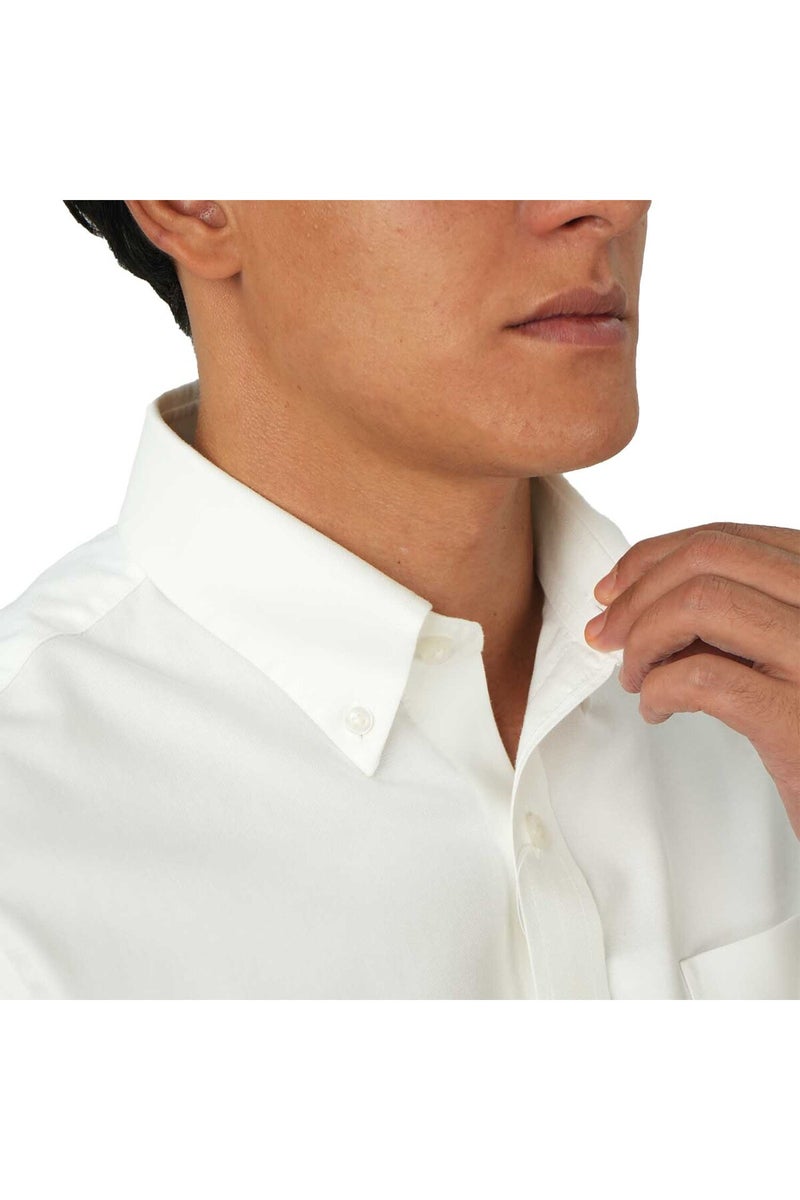 جيوردانو قميص رجالي أبيض قصير الأكمام - Image 3