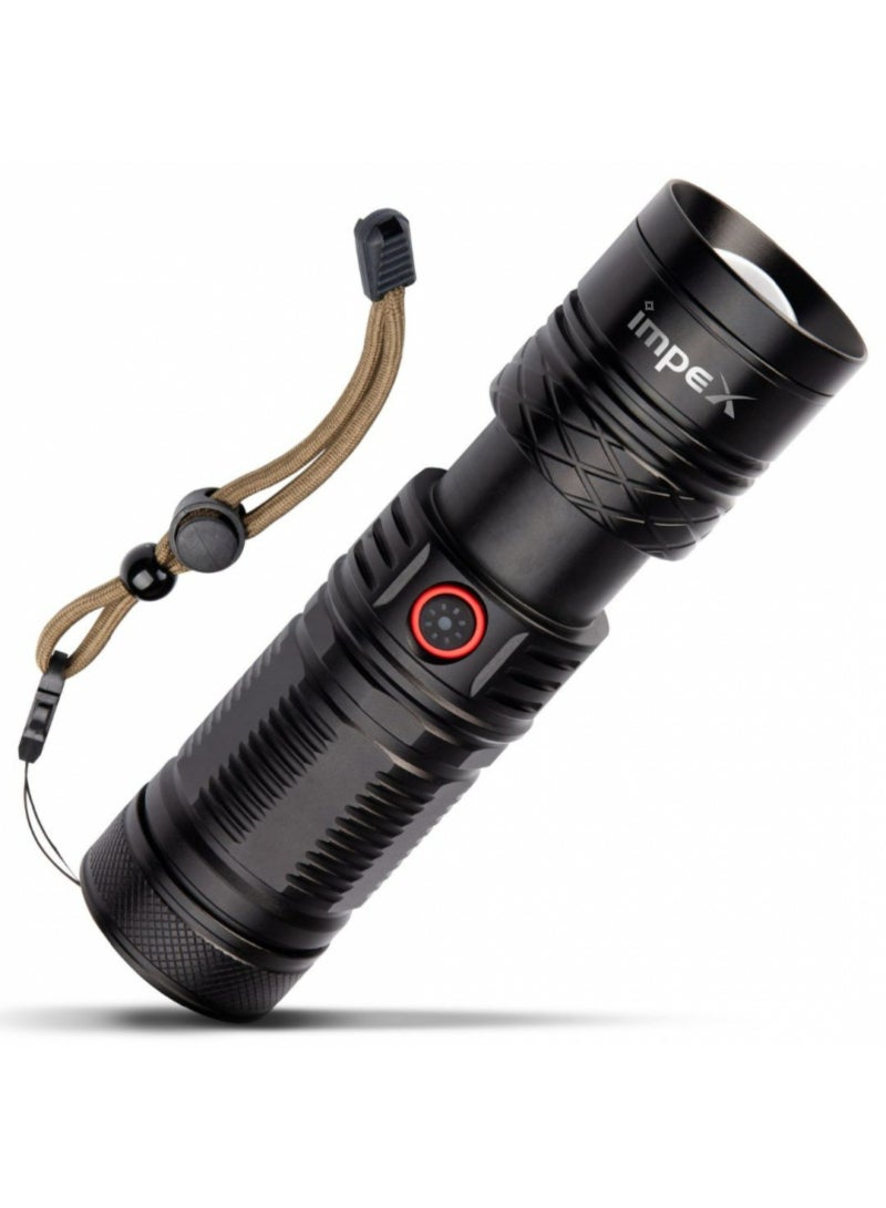 Impex Rechargeable Flashlight, Hunter Z3