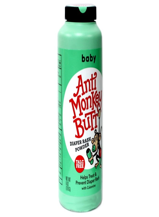 Anti Monkey Butt Baby Anti-Monkey Butt Diaper Rash Powder, 6oz. Bottle - by Anti Monkey Butt - Image 2