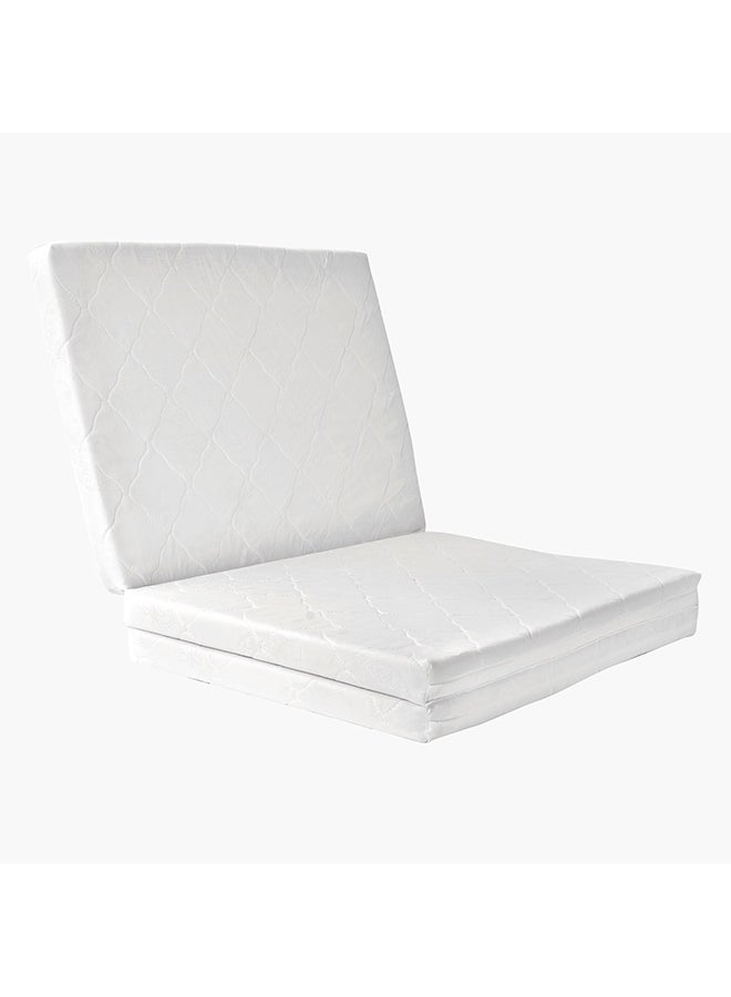 Home Box مرتبة مفردة من فوم معالج ثلاثي الطيات بصلابة متوسطة - 90x180x7 سم - Image 2