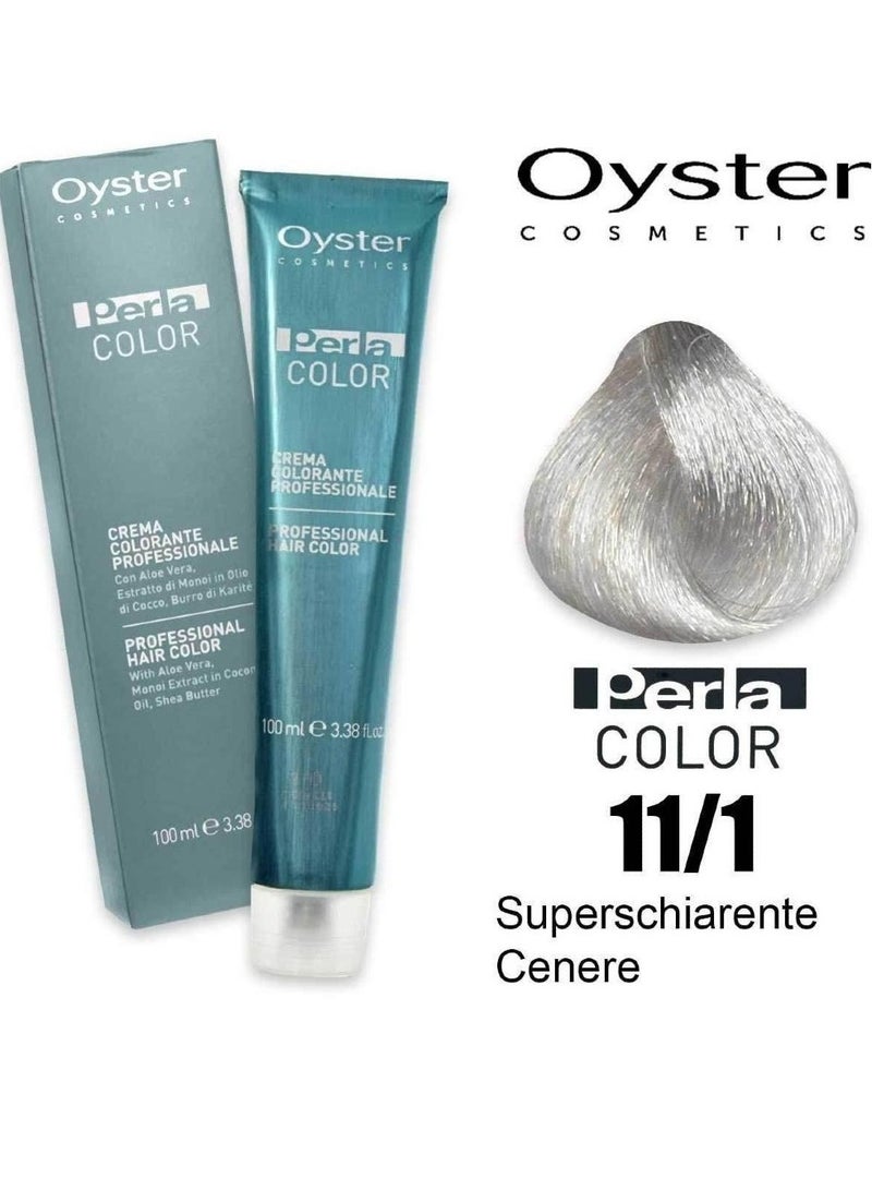 Oyster hair dye 11.1 lightening gray 100 ml