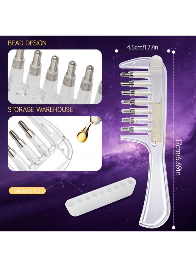 DubaiGallery Multi-Purpose Hair Scalp Massage Comb Set for Gentle Detangling and Styling, Comfortable Wide Tooth Brush Design, Suitable for Long, Short, Thick or Fine Hair, Perfect for Everyday Grooming, Relaxing Scalp Care and Home Use - Image 1