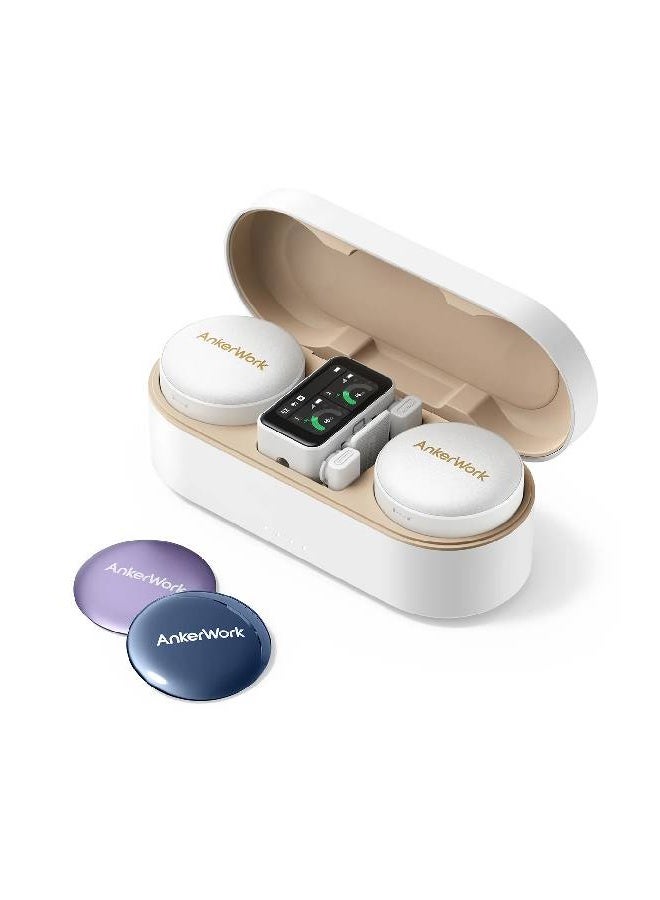 نظام ميكروفون لاسلكي AnkerWork M650 - أبيض - Image 1