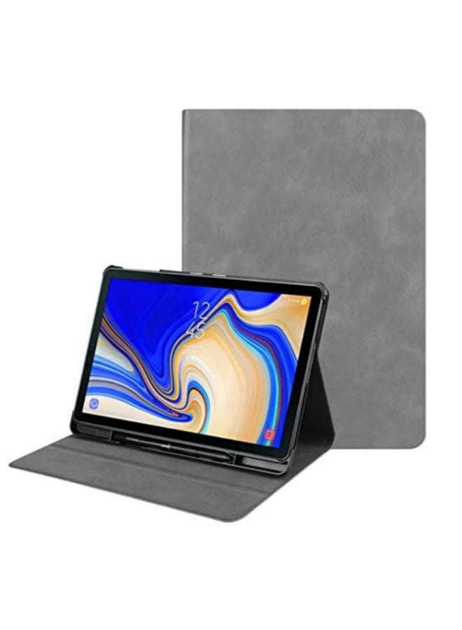 قطعة واحدة غطاء بحامل قلم لسامسونج جالاكسي تاب إس 4 2018 10.5 بوصة طراز T830 و SM-T835، غطاء ذكي مع حامل، تفعيل النوم والاستيقاظ التلقائي - Image 1