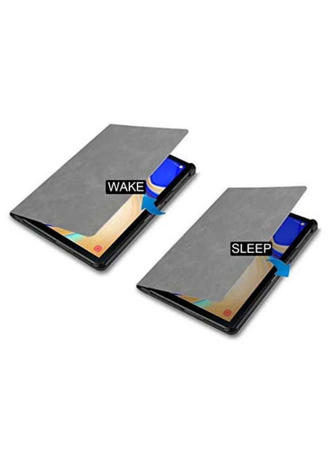 قطعة واحدة غطاء بحامل قلم لسامسونج جالاكسي تاب إس 4 2018 10.5 بوصة طراز T830 و SM-T835، غطاء ذكي مع حامل، تفعيل النوم والاستيقاظ التلقائي - Image 4