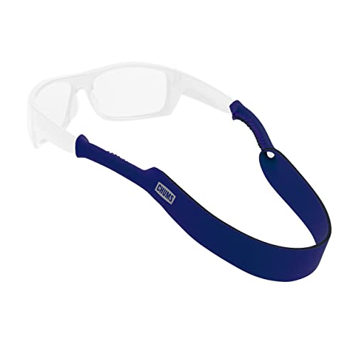 Chums Neoprene Classic Eyewear Retainer - Durable Floating Sunglasses Sport Strap (Navy),One Size,12128105 - Image 1