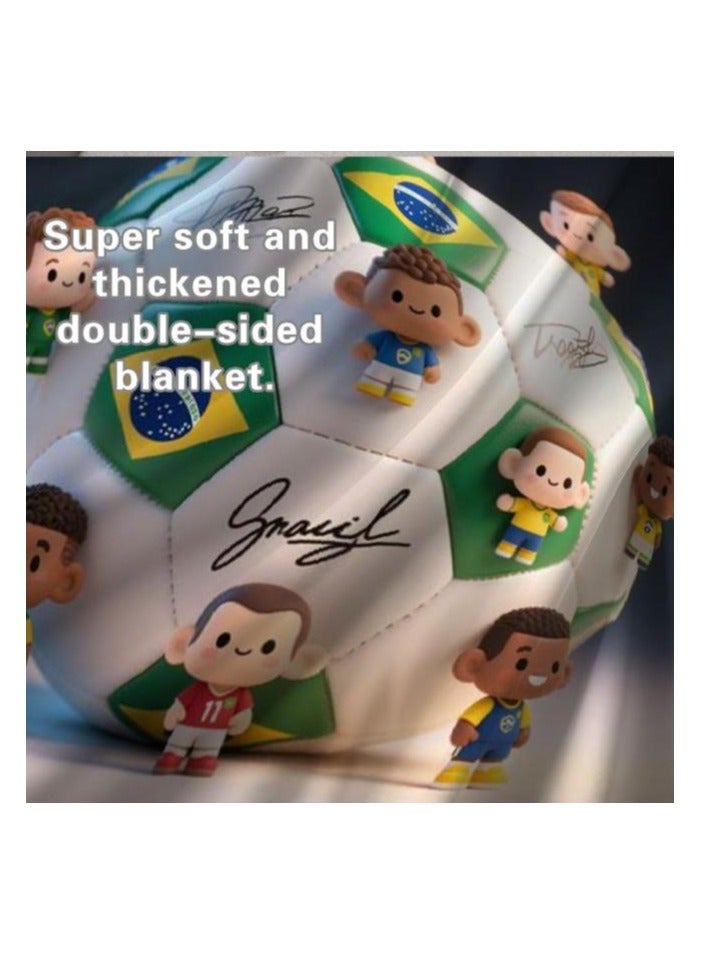 general Flannel thin blanket (warm and comfortable, suitable for sleep, gaming, dust removal and sandproof) 150cm*200cm - 570 - Image 1