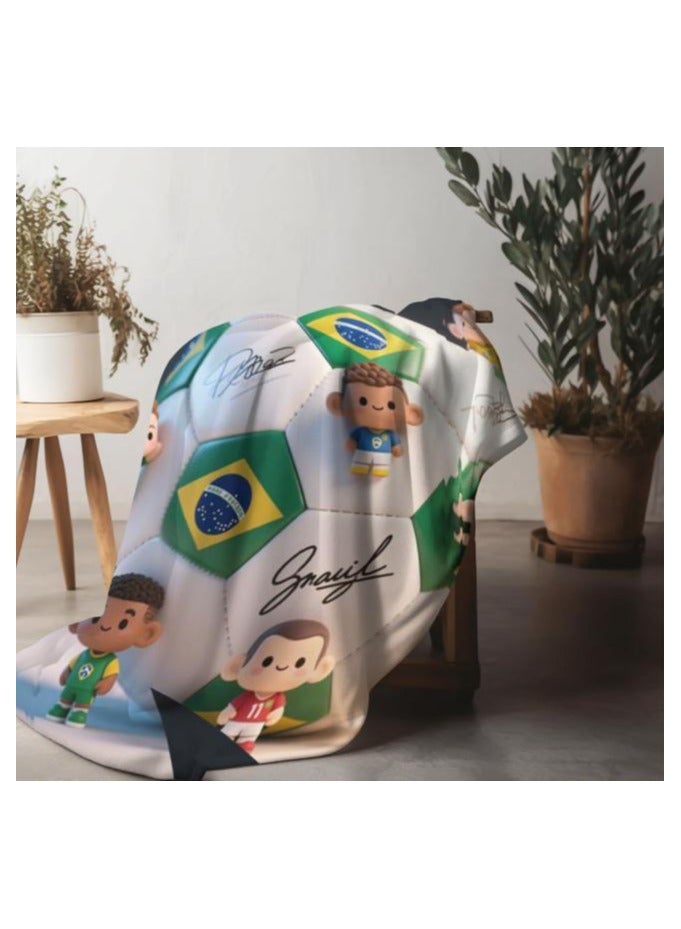 general Flannel thin blanket (warm and comfortable, suitable for sleep, gaming, dust removal and sandproof) 150cm*200cm - 570 - Image 4