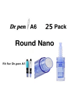 Dr pen 25 Pieces per Box Needle Cartridge for Derma Pen A1 Size Round Nano  - Image 2