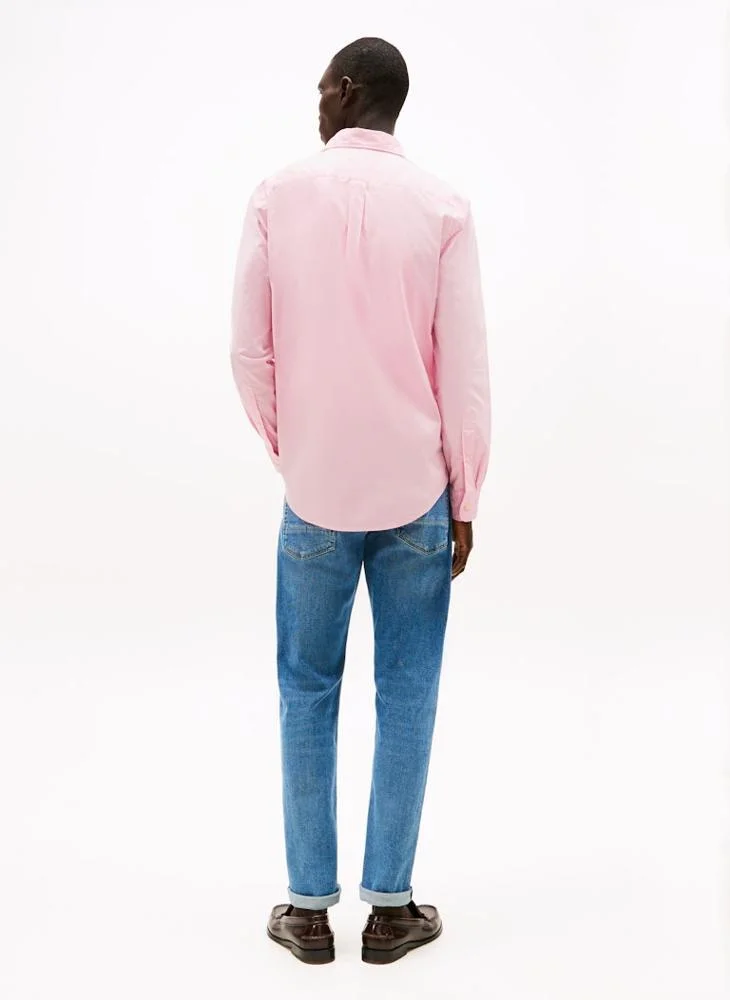 TOMMY HILFIGER Regular Fit Flex Cotton Poplin Shirt