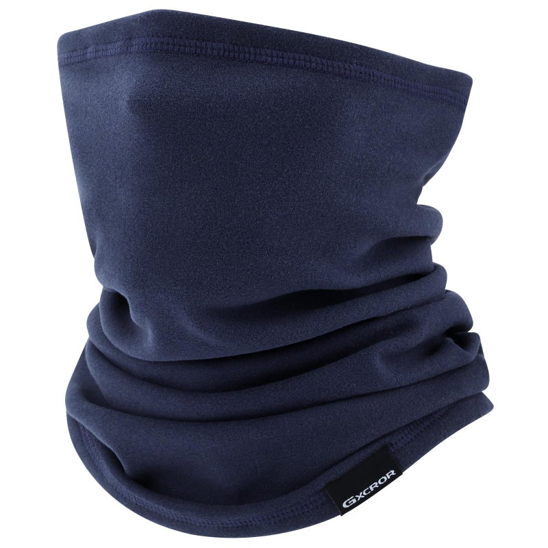 GXCROR Neck Warmer Winter Face Mask Fleece Neck Gaiter Ski Face Cover Cold Weather Scarf for Men & Women - Image 1