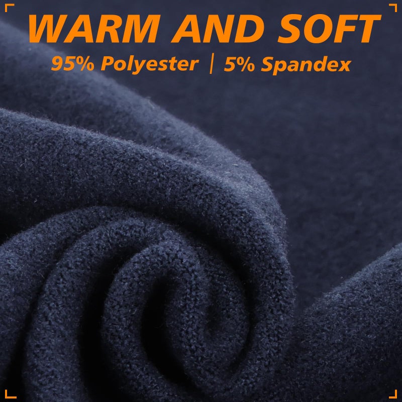 GXCROR Neck Warmer Winter Face Mask Fleece Neck Gaiter Ski Face Cover Cold Weather Scarf for Men & Women - Image 2
