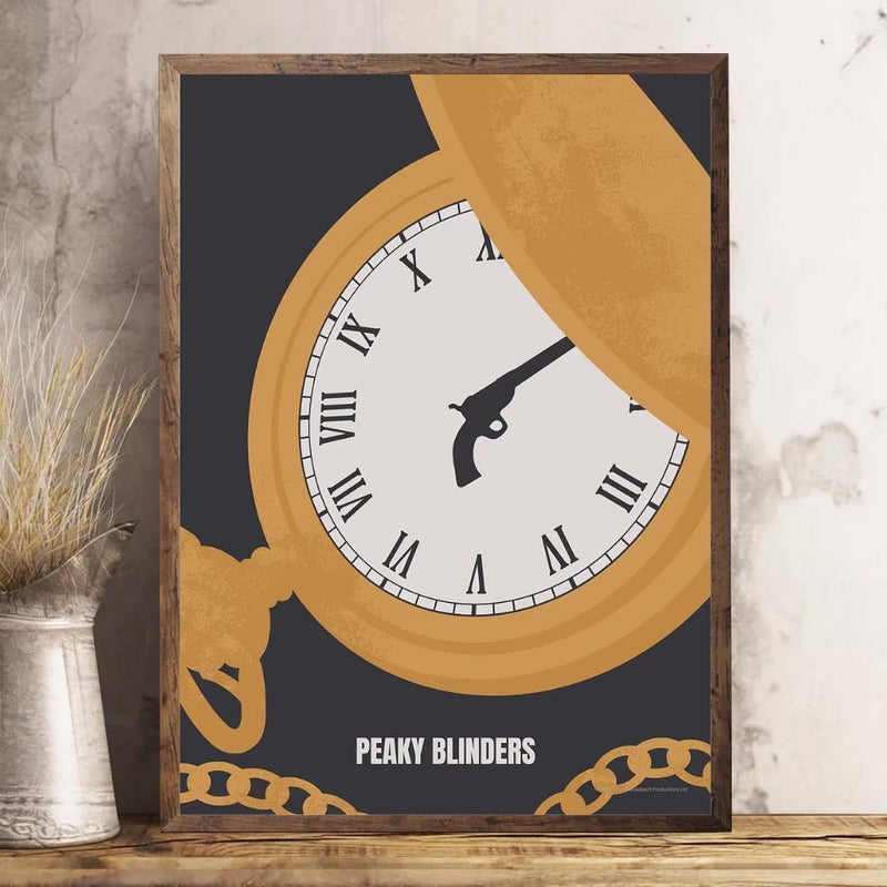 TNESSENTIAL Peaky Blinders Minimalist Poster Unframed, TV Show Wall Art Decor - Image 2