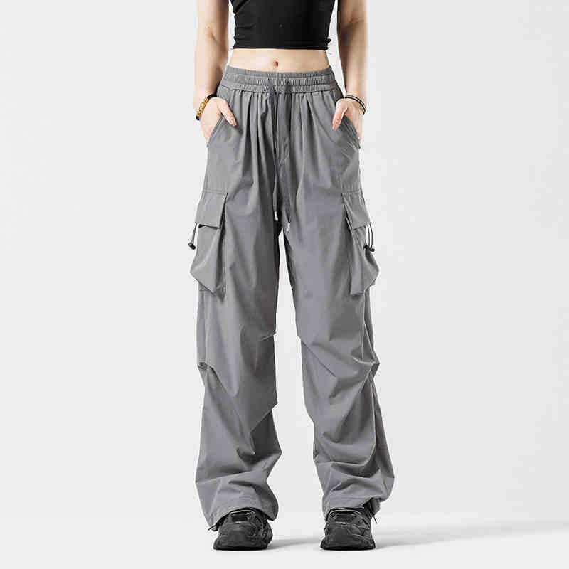 Wassup Paratrooper Pants For Men And Women Drawstring Trendy Brand Rushforward Pants Loose Sports Casual Wide Leg Pants - Image 1
