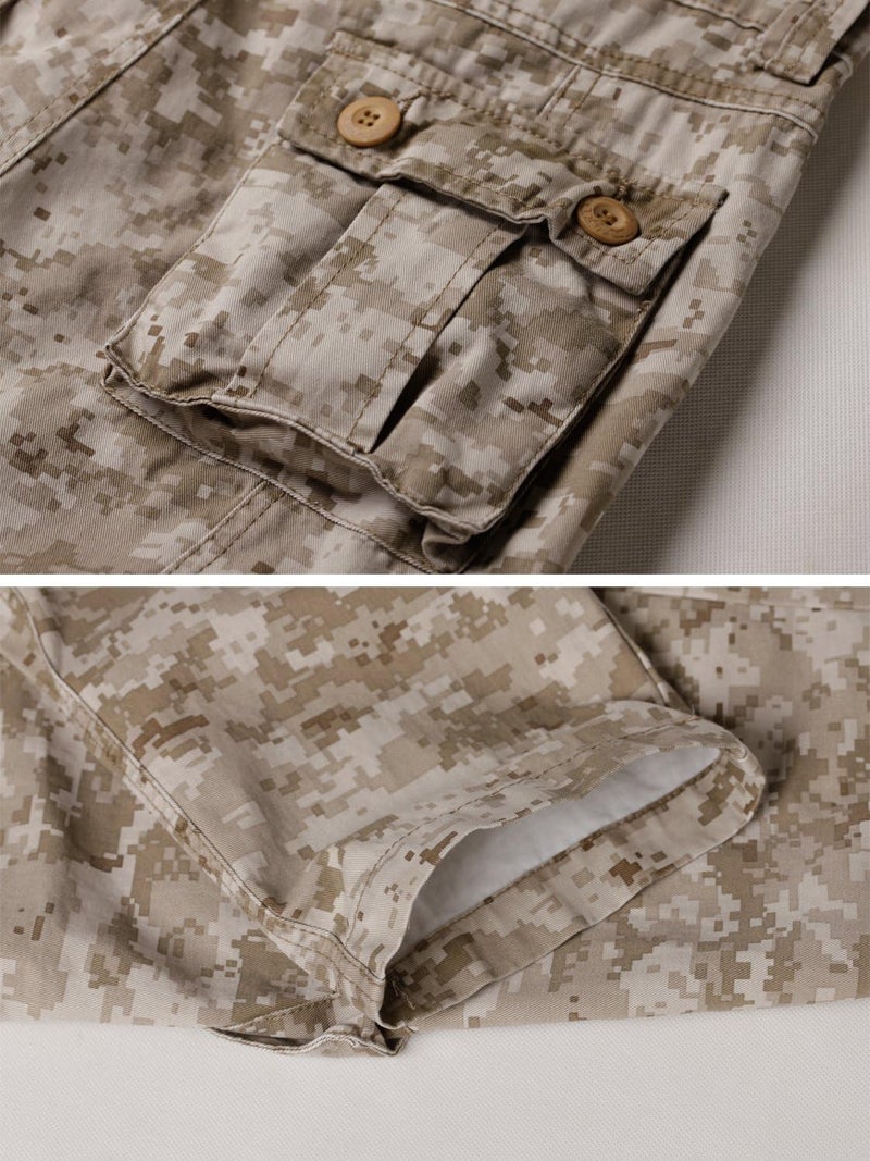 AKARMY Men's Desert Camo Cargo Pants - Image 5