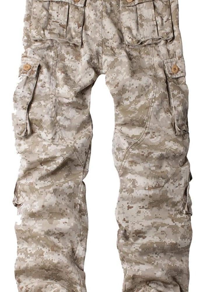 AKARMY Men's Desert Camo Cargo Pants - Image 2