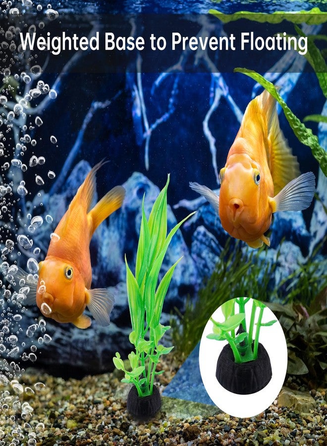 ان اي هوم مجموعة زينة أحواض السمك الاصطناعية الواقعية من ني هوم، 9 قطع، تتضمن قاعدة ثقيلة من الخشب الطافي، وجبل صخري، ونباتات مائية، وزينة خضراء لا تتلاشى ألوانها، مناسبة لأحواض أسماك المياه العذبة أو المالحة. - Image 4