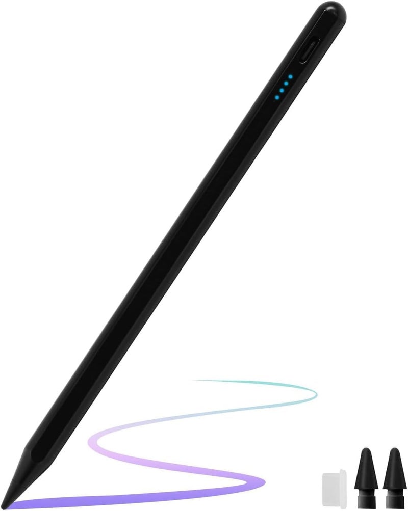 Stylus Pen: 1.5 Mm Precision Tip, Magnetic Suction - No App Required, 10-Hour Battery Life - Universal Stylus for Android iOS Windows Tablets, Galaxy Tab A9 A8 A7 - Image 2