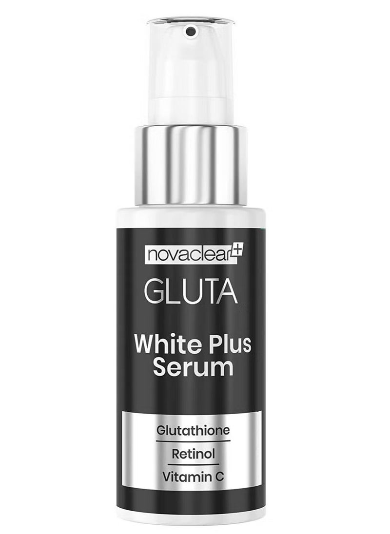 novaclear - Gluta White Plus Facial Night Serum For pigmentation and dark spots 30ml - Image 1