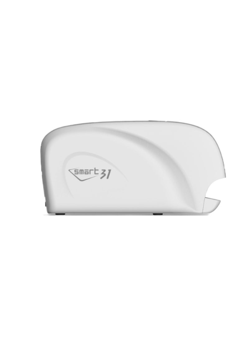 اي دي بي طابعة بطاقات الهوية SMART-31S – طابعة كروت بلاستيكية PVC كورية الصنع – طباعة وجه واحد بدقة عالية – لطباعة بطاقات الموظفين، الطلاب، العضوية، بطاقات الدخول والوفاء – تدعم البطاقات الذكية – مثالية للمكاتب، المدارس، والمنشآت التجارية - Image 3