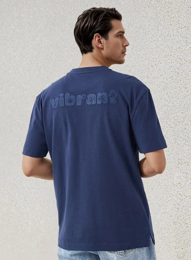 Lee Cooper  Lee Cooper Embroidered T-shirt for Men | Best Price UAE
