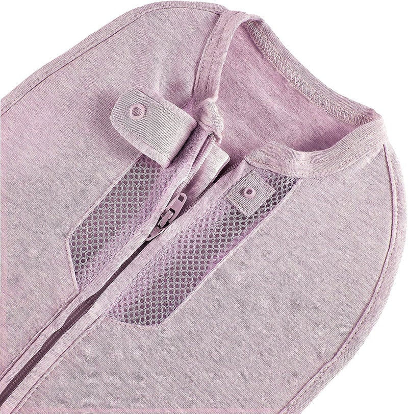 Woombie Air Nursery Swaddling Blanket - for Babies Up to 6 Months - Vented (Pink Posey, 14-19 lbs) - Image 4