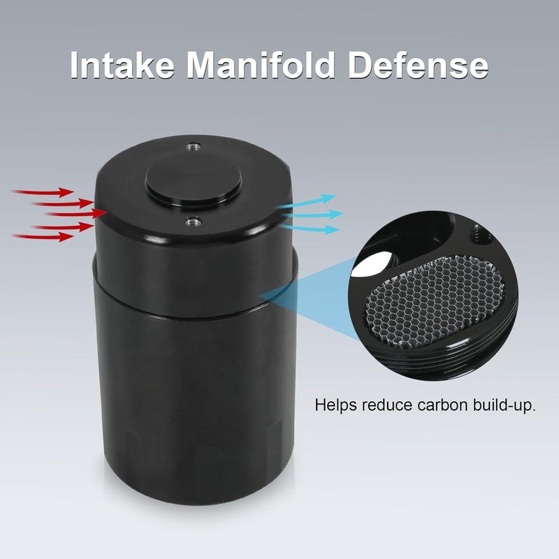 RALZAOTO Oil Catch Can Air Oil Separator Compatible with GMC Sierra 1500 Chevy Silverado 1500 20192022 Compatible with GMC Yukon Chevy Tahoe Suburban 20212022 Oil Reservoir - Image 4