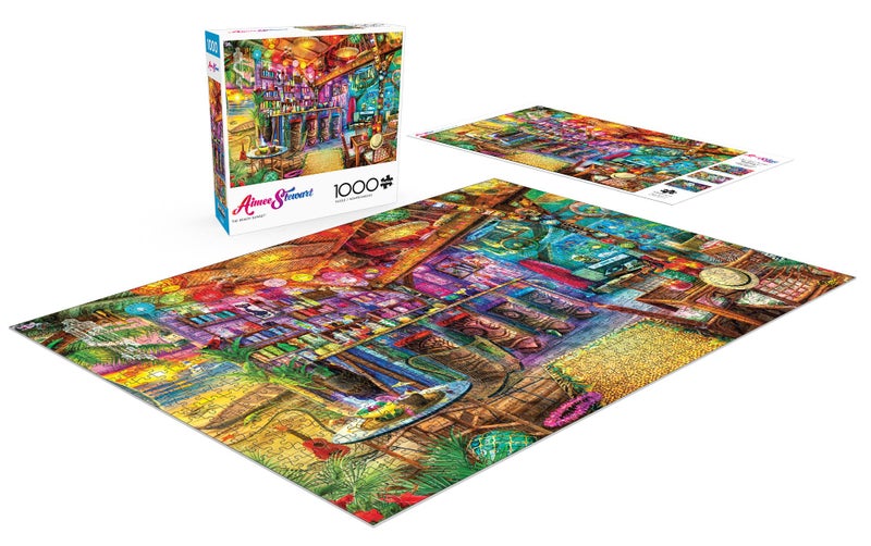 Buffalo Games - Aimee Stewart - Tiki Beach Sunset - 1000 Piece Jigsaw Puzzle - Image 4