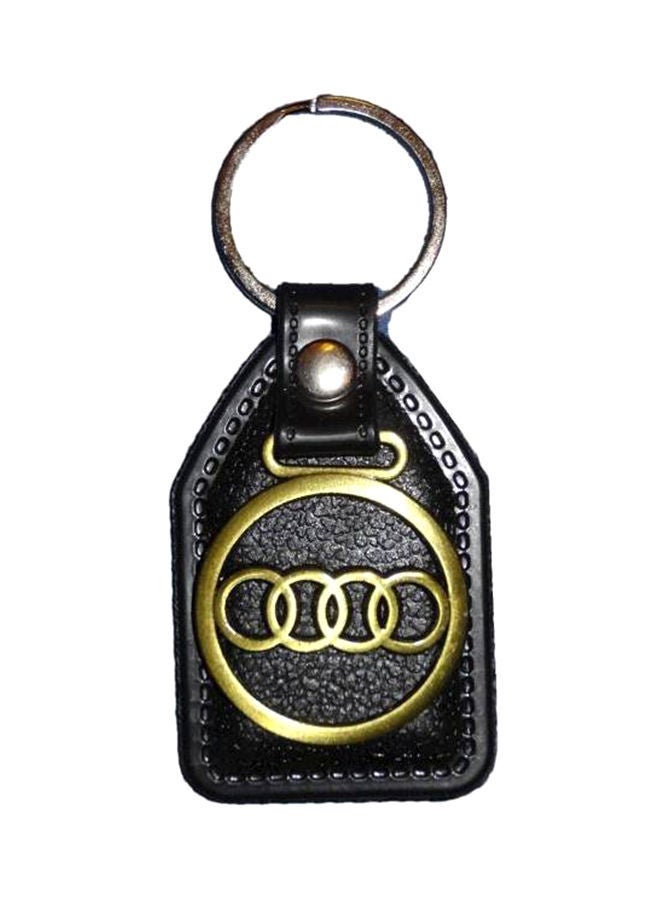 NIBEMINENT Keychain For Audi Car Of Copper And Leather No 1968 1 